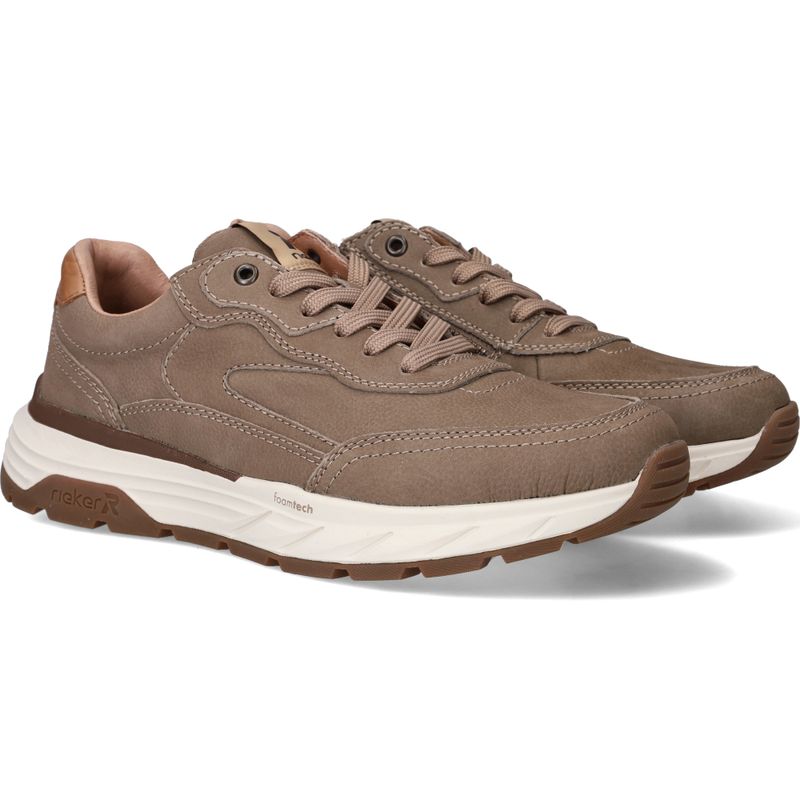 Rieker Sport Sneakers Taupe Heren