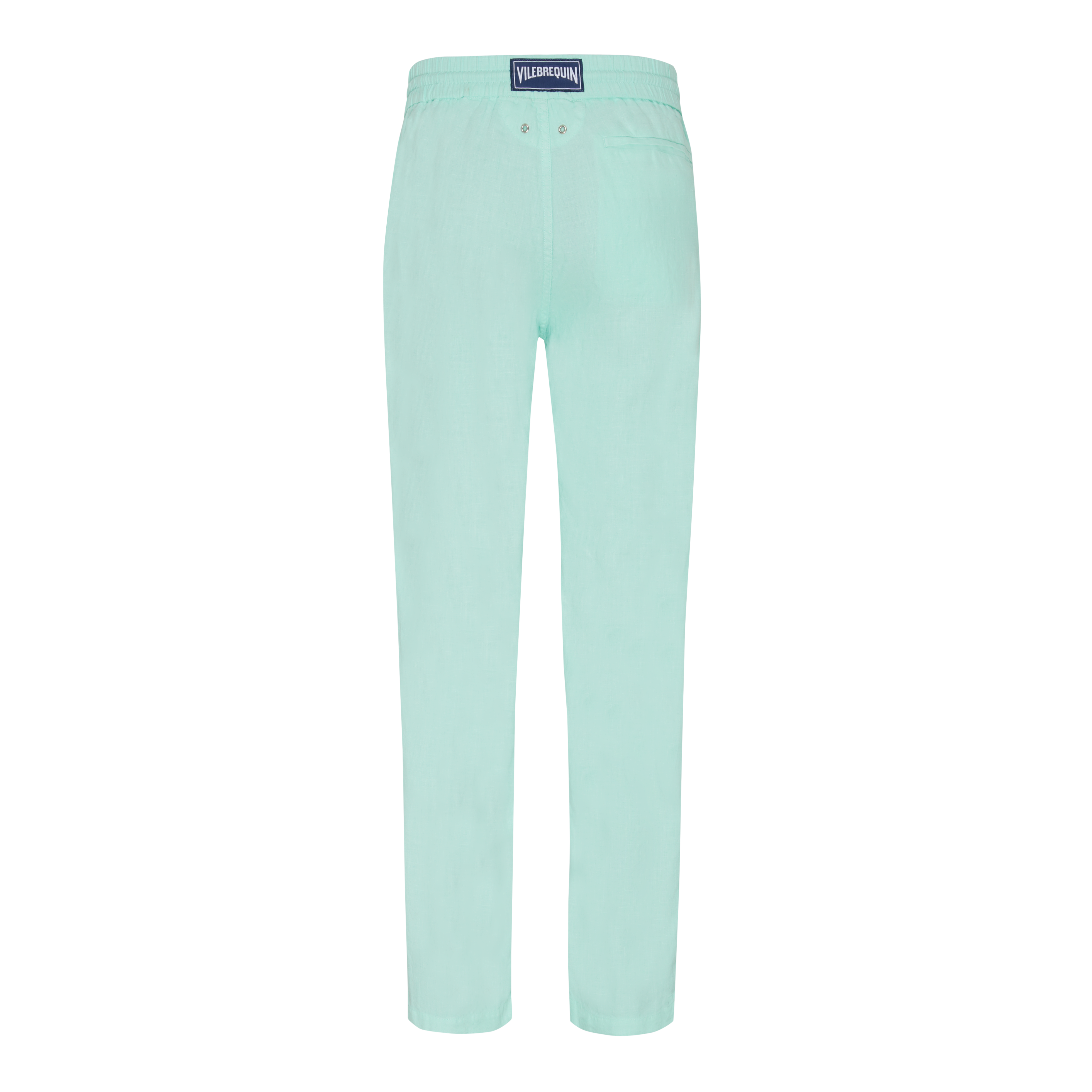 Pantalon en Lin Homme Uni