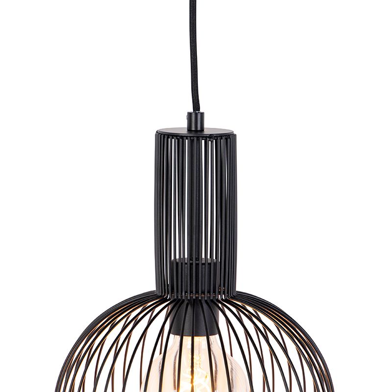 Design hanglamp zwart - Wire Whisk