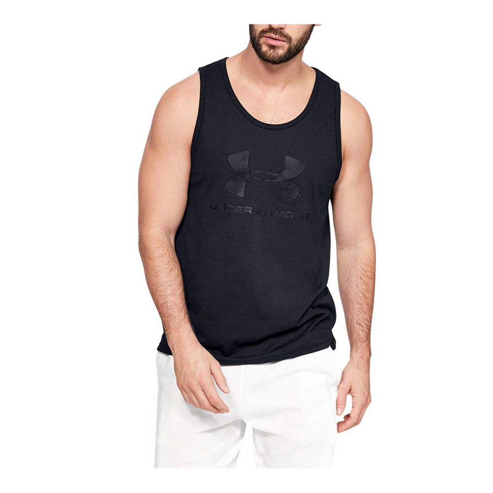 Under Armour SPORTSTYLE LOGO - Débardeur Homme noir
