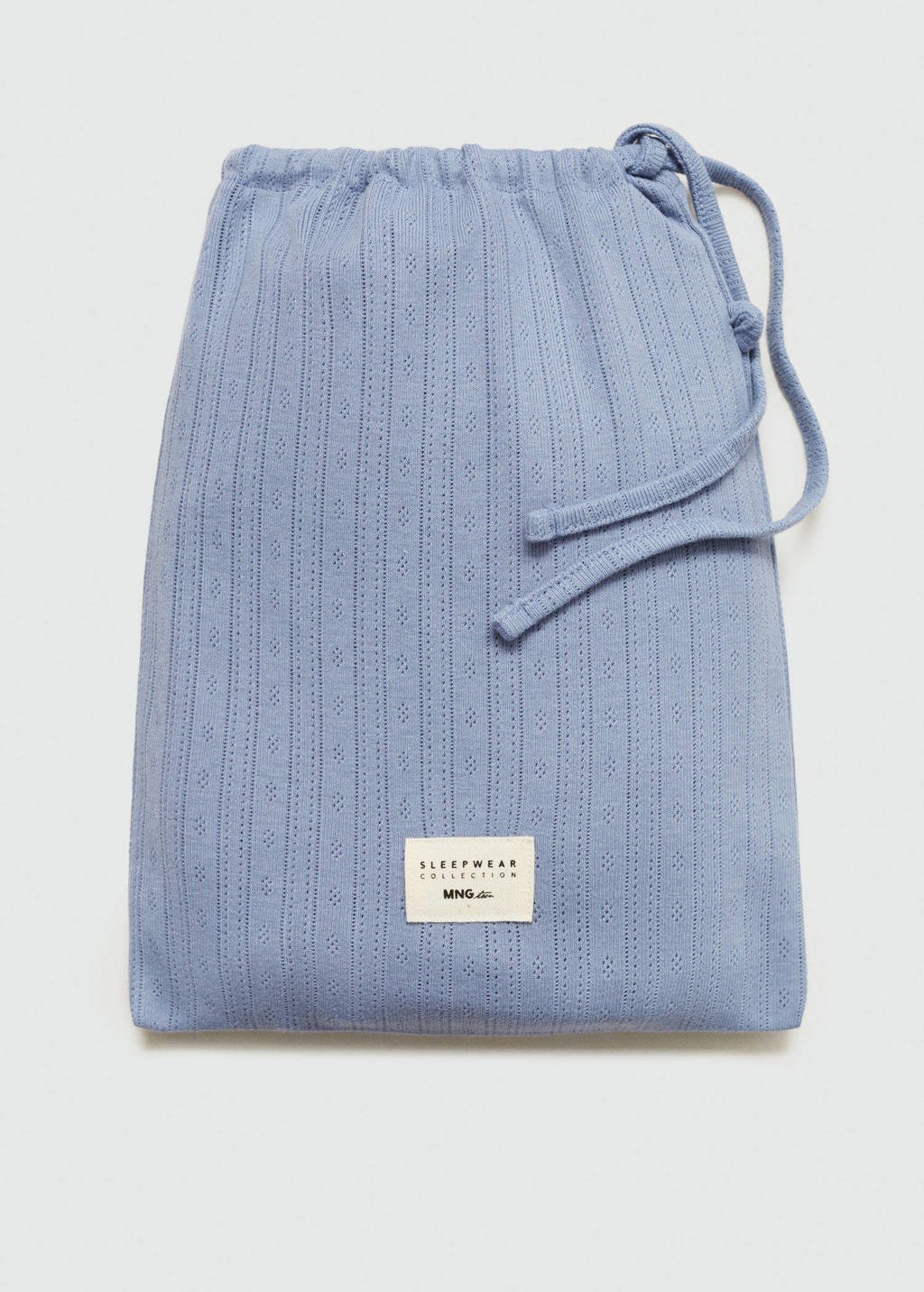 MANGO TEEN pyjama middenblauw