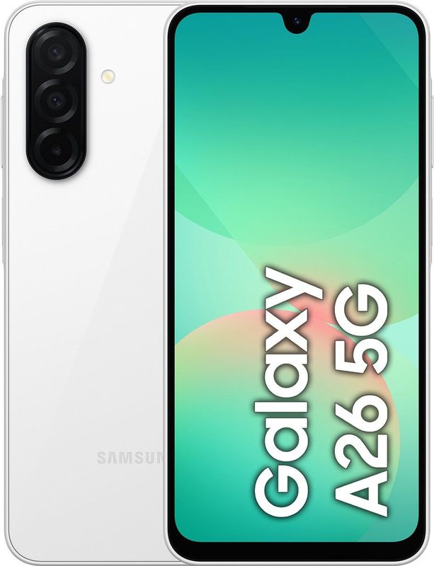 Samsung - Galaxy A26 5G - Smartphone - Wit - 6GB/128GB