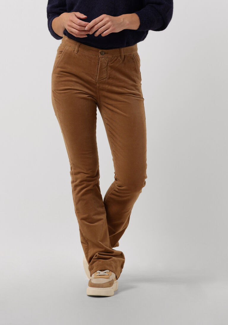 BY-BAR khaki by-bar pantalon leila velvet twill pant
