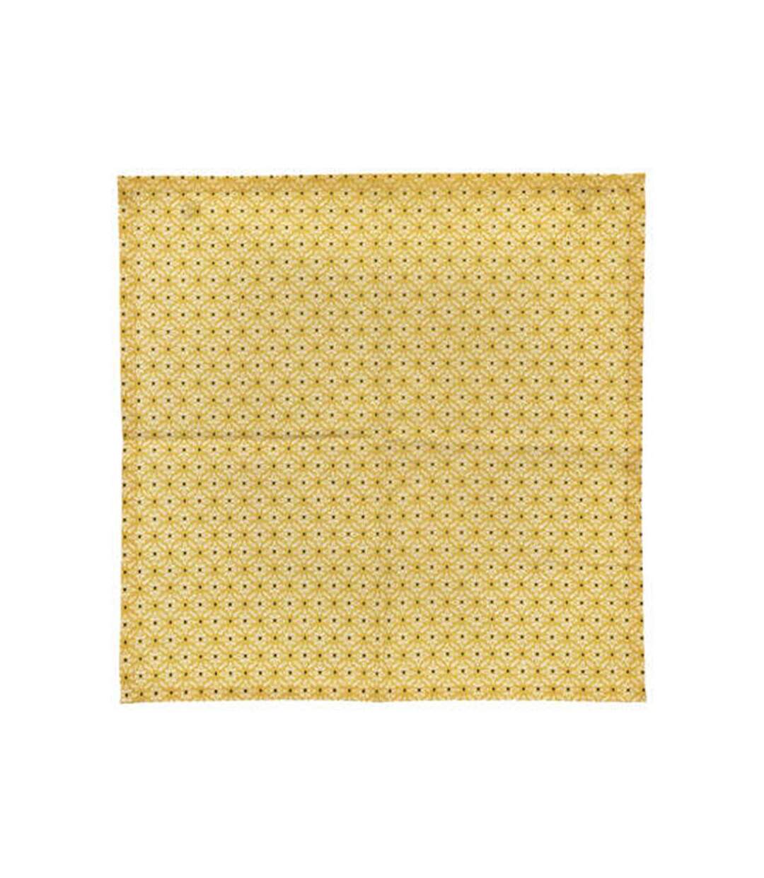 Lot de 4 Serviettes de Table Paty 40x40cm Ocre