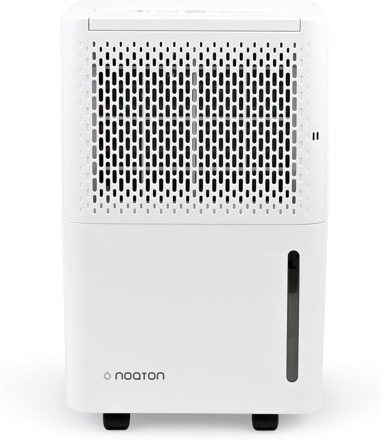 Déshumidificateur Noaton DF 4110, max 11.5L/24h, taille de la pièce env. 65 m³ (~25 m²), 230 W, réservoir d'eau de 2.1l, tuyau d'évacuation, minuterie, avec capteur d'humidité - Contre la moisissure