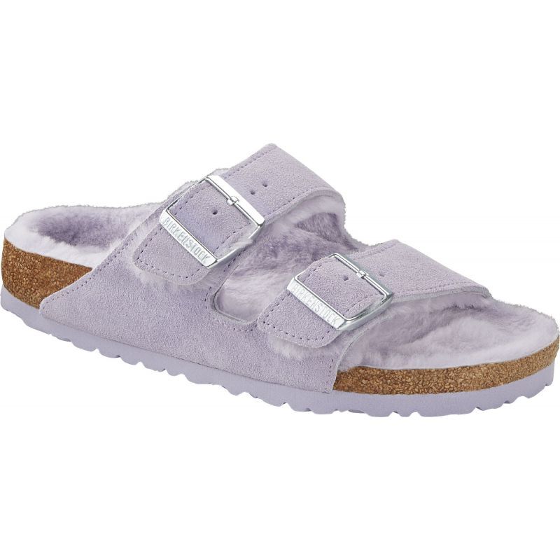 Arizona Shearling Suede Leather - Sandales