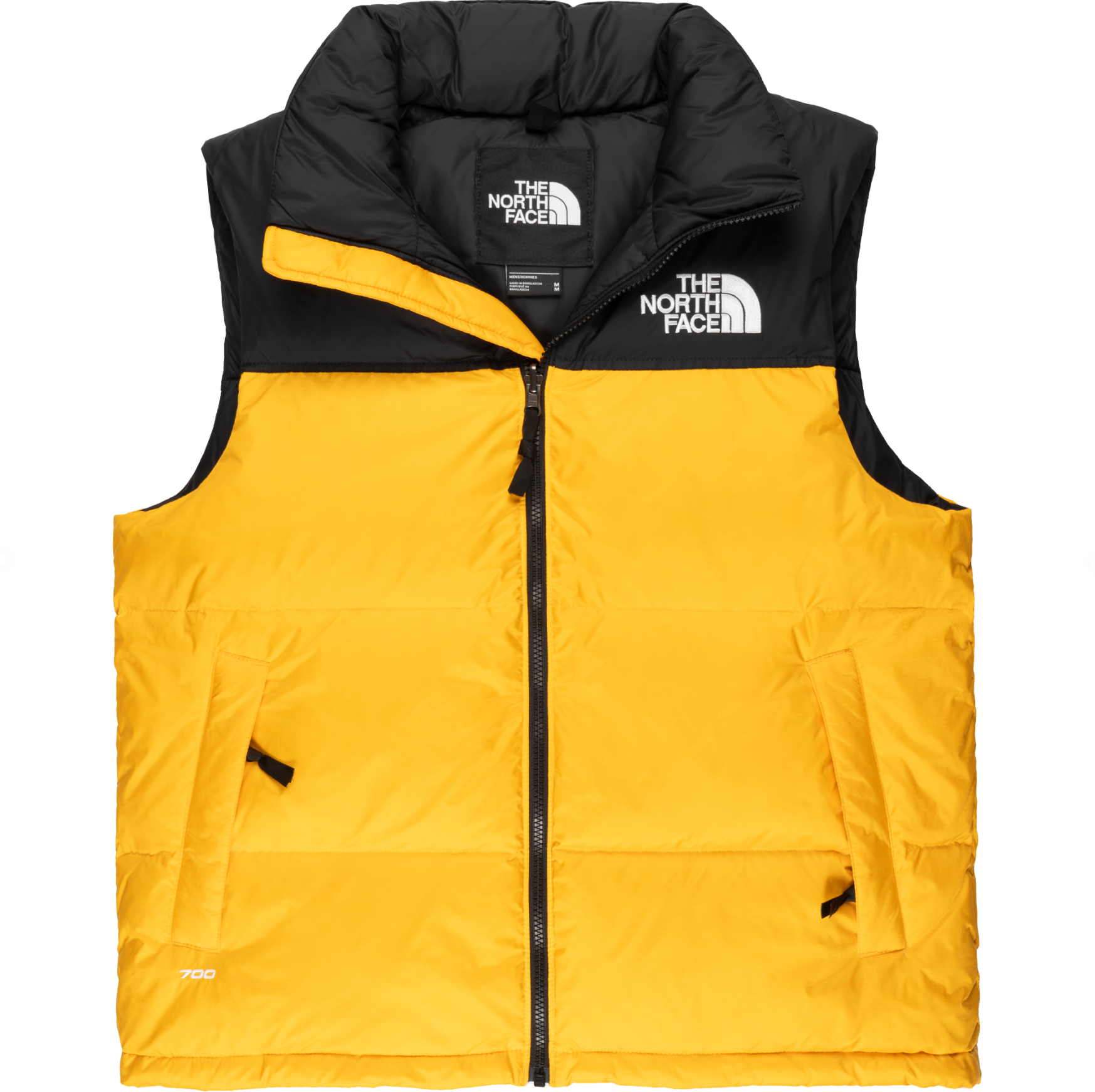 The North Face 1996 Retro Nuptse Weste Gelb