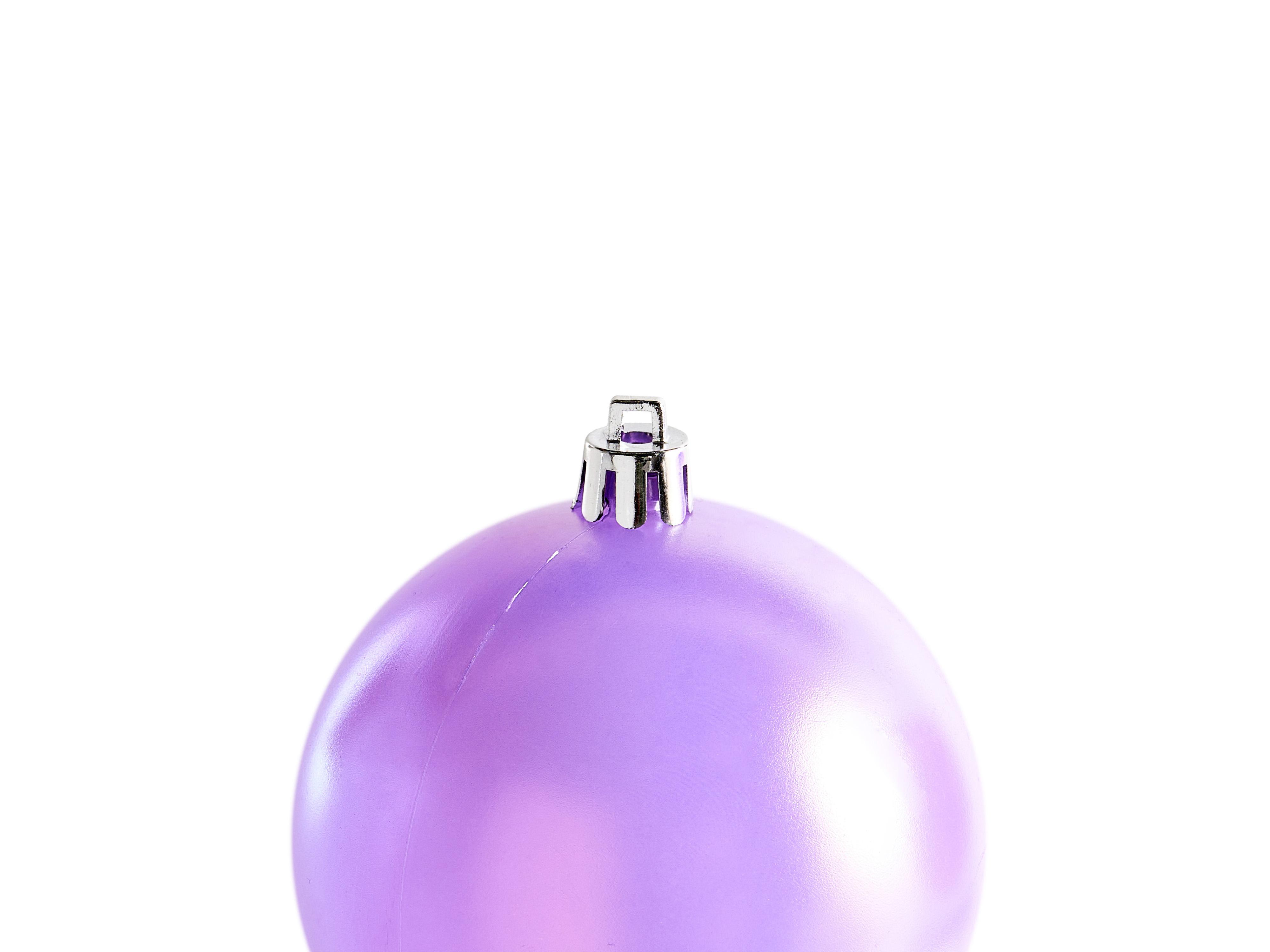 Set van 24 kerstballen ASNEN Paars