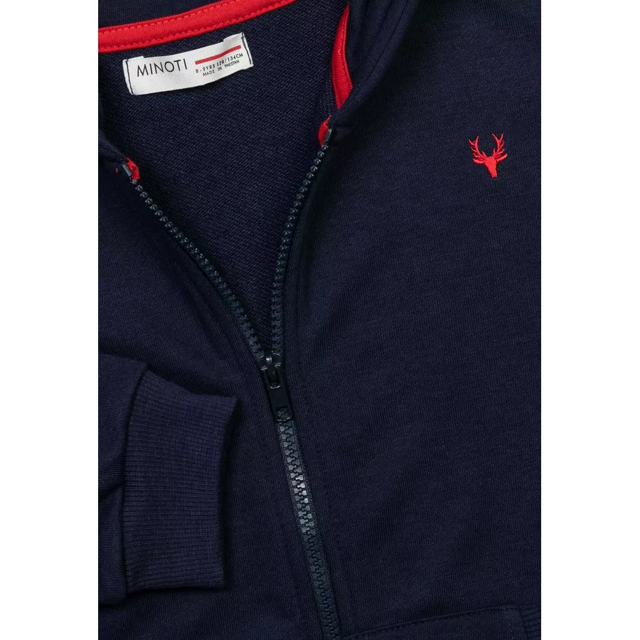 MINOTI Sweatjacke Dunkelblau