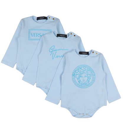 Versace Geschenkbox - Bodies l/ä - 3er-Pack - Hellblau