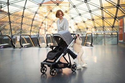 Thule Shine Sportsvogn, Misty Rose/Black