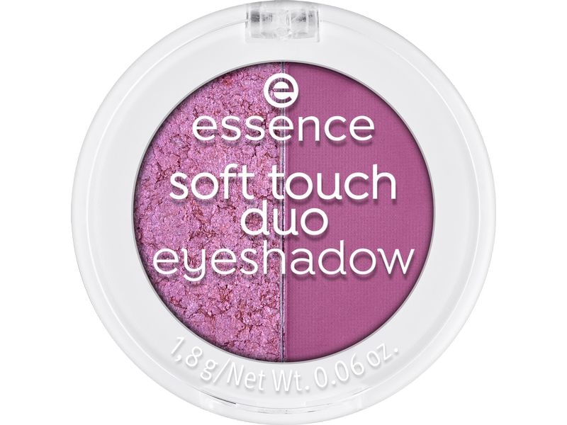 essence Lidschatten-Palette Soft Touch Duo 02 Berry Crush Lidschatten in zwei zusammenpassenden Beeren-Farbtönen