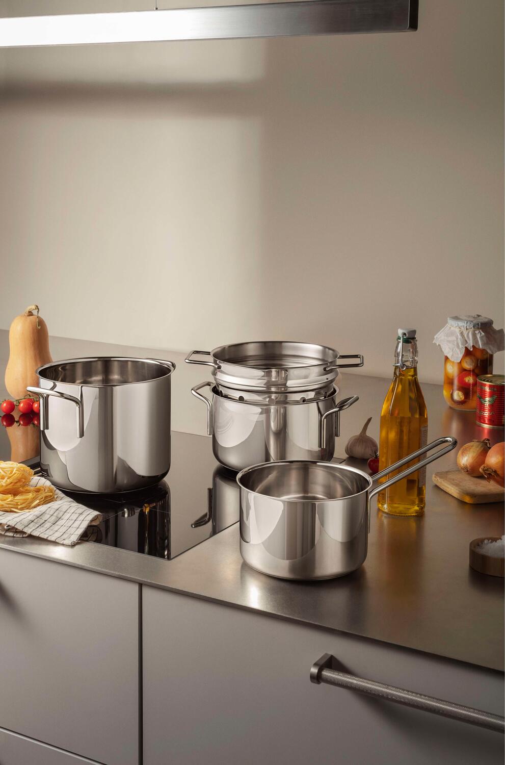 Eva Trio  Stainless Steel kasserolle - 1,8L