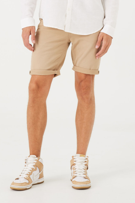Garcia camel heren korte broek