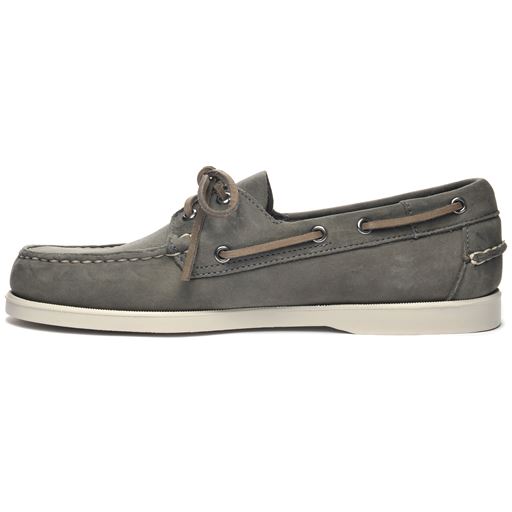 Sebago Docksides Crazy H Sko, Dark Grey, 46