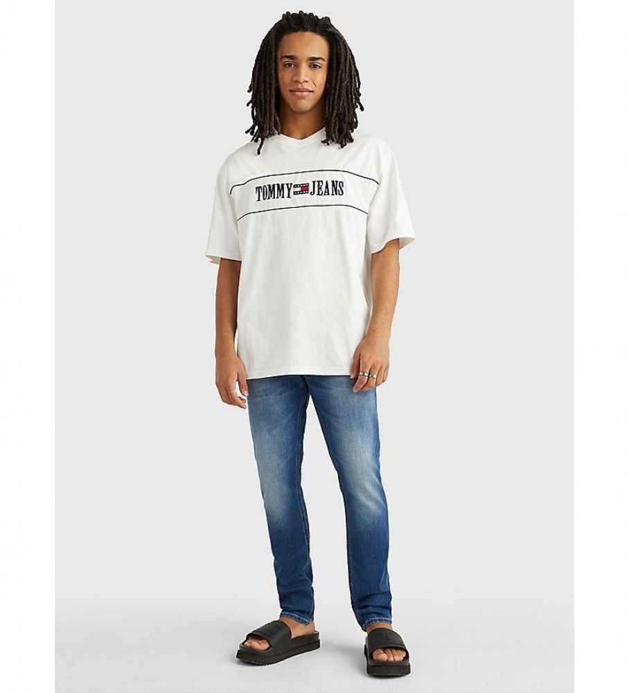 Calça jeans Tommy Jeans Austin Slim Wmbs azul