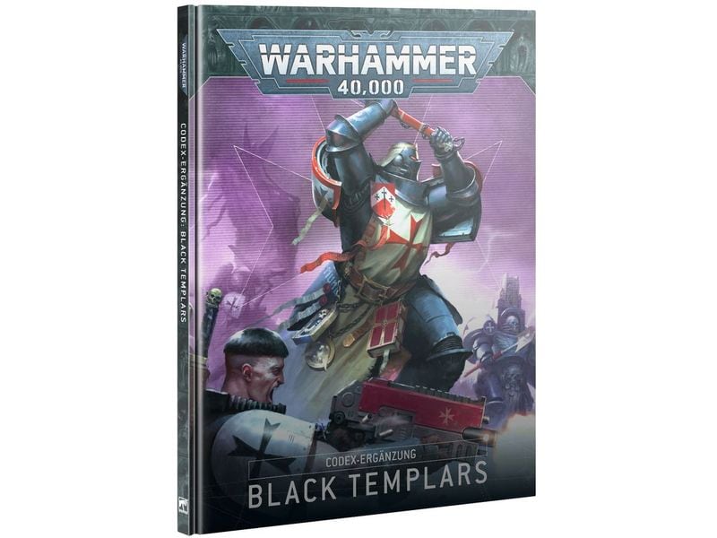 Games Workshop Buch Warhammer 40.000 Codex-Ergänzung: Black Codex-Ergänzung: Black Templars (Deutsch)