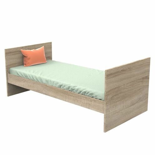Lit 70x140 cm évolutif en lit junior 200 cm NOVA Gris volcan - SAUTHON