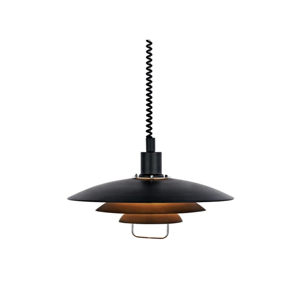 TAKLAMPE MARKSLÖJD KIRKENES SVART
