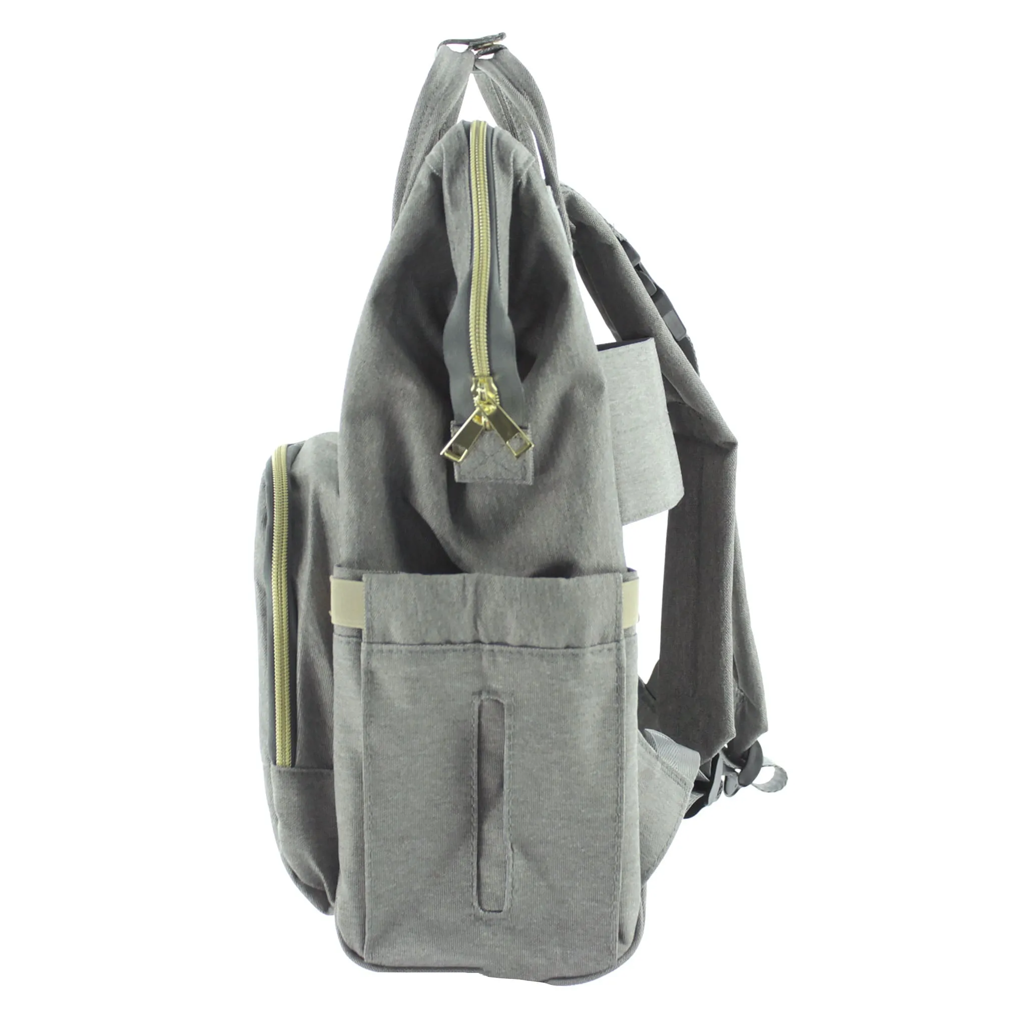 Origami Sac à Couches à Dos - Gris