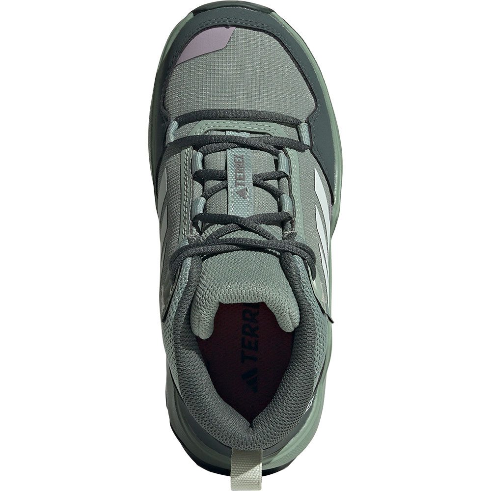 adidas TERREX Terrex Ax4r Mid Rain.Rdy Wanderschuh Kinder silver green