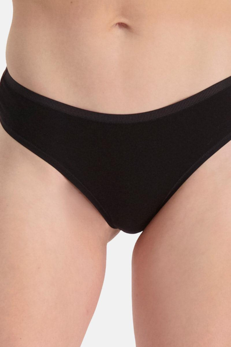 Bamboo basics zwarte dames ondergoed