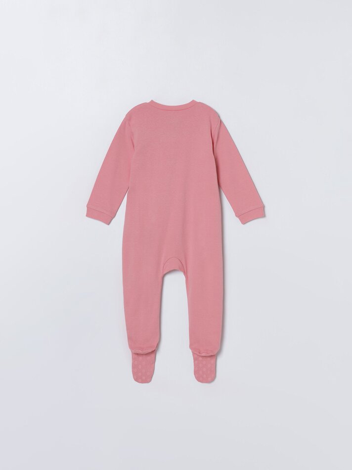 Conjunto com 2 pijamas com zíper - Rosa Claro