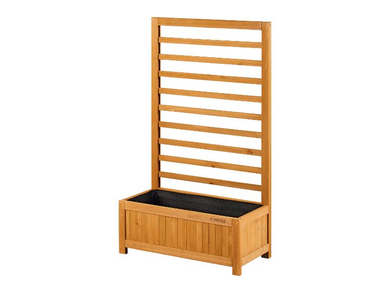 Plantenbak met klimrek