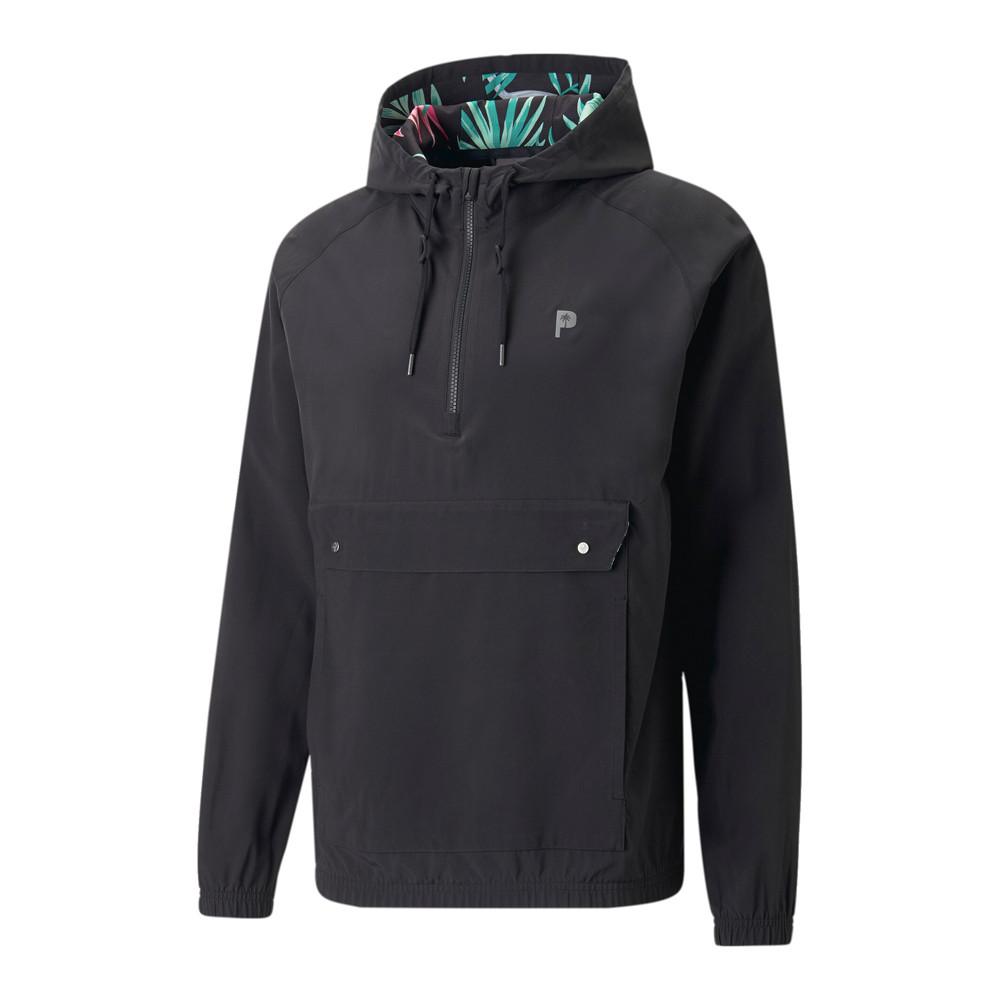 Puma Veste de Golf Coupe-Vent Noir Homme Puma Paradise