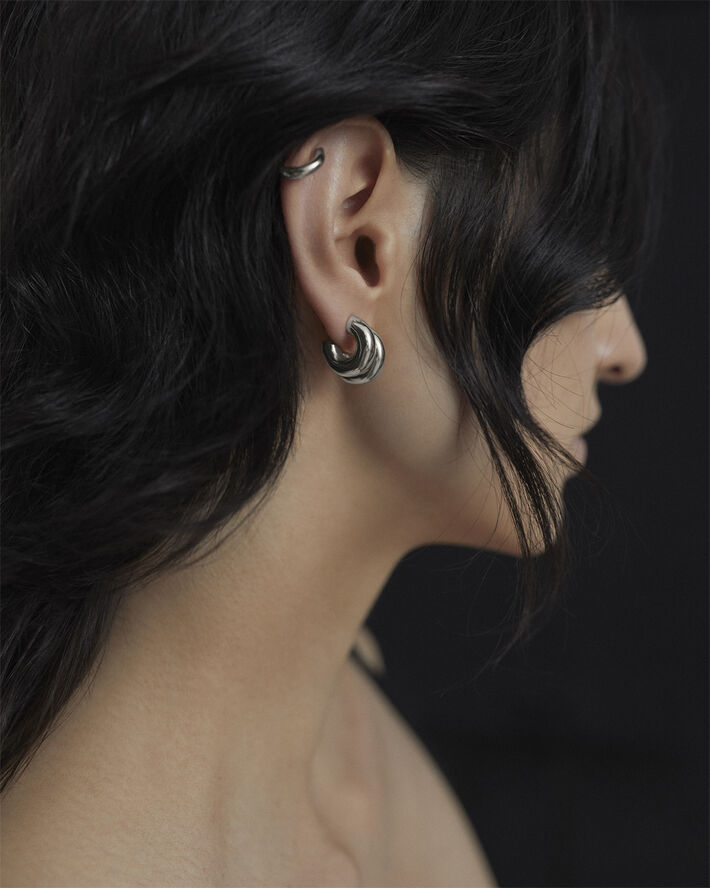 Maria Black Tempelhofer Hoop Silver Silver