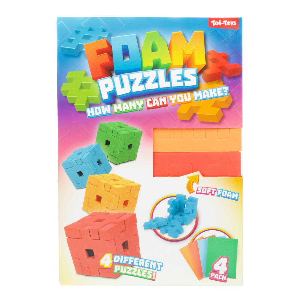 Foam puzzelkubus