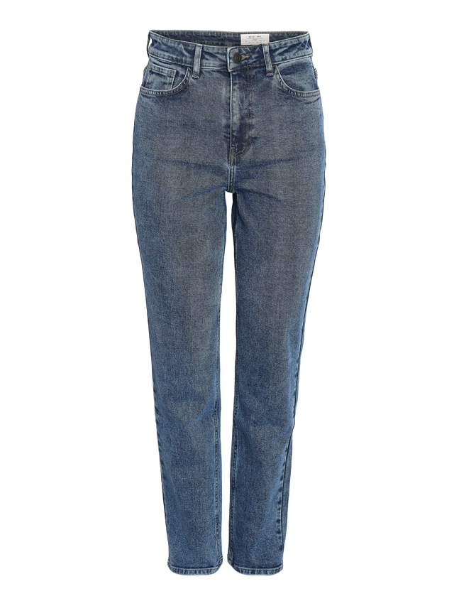 Noisy may High-waist-Jeans »NMDAISY HW MOM FIT JEAN AZ394MB FWD NOOS«