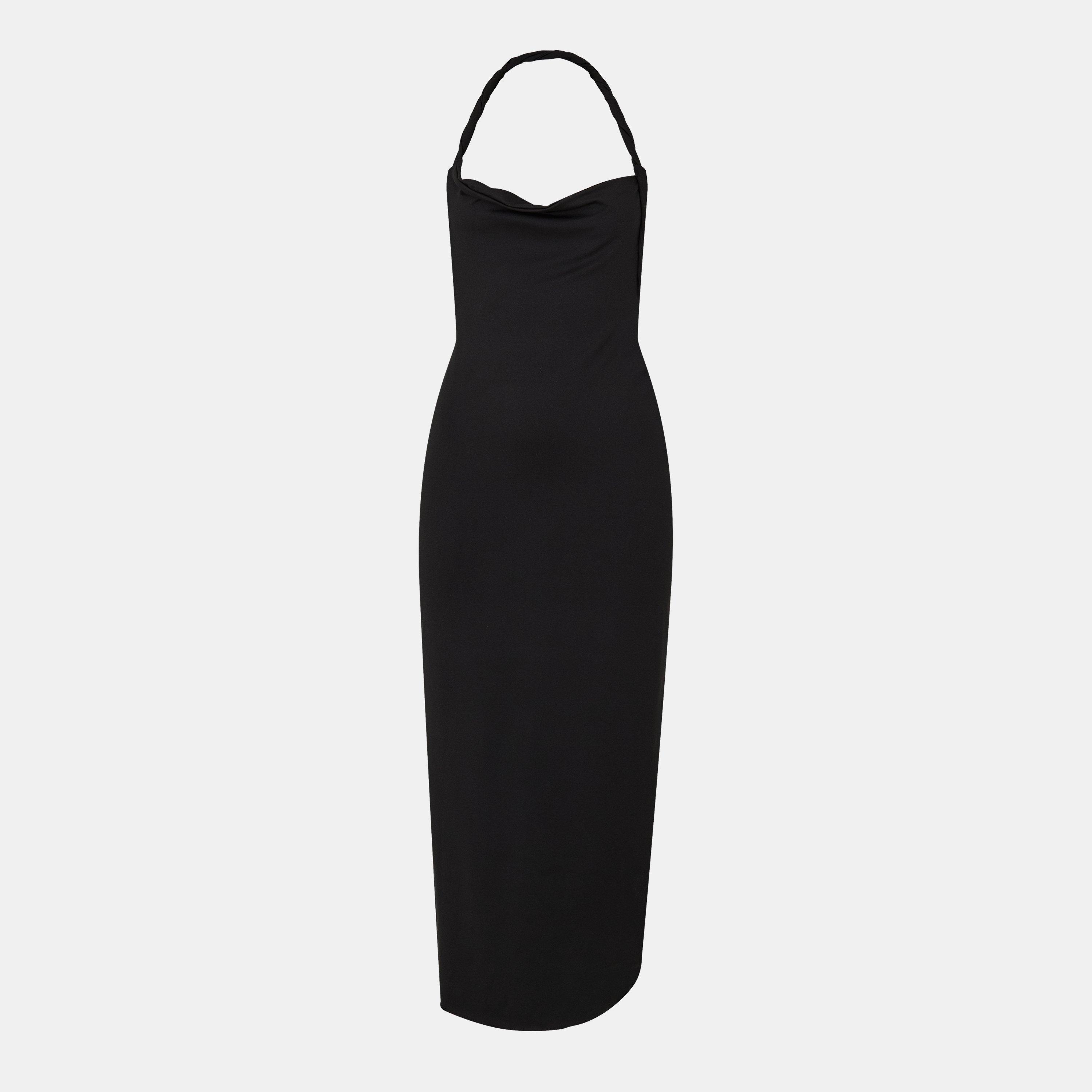 Missy Empire ME Twist Back Slinky Maxi Dress Womens
