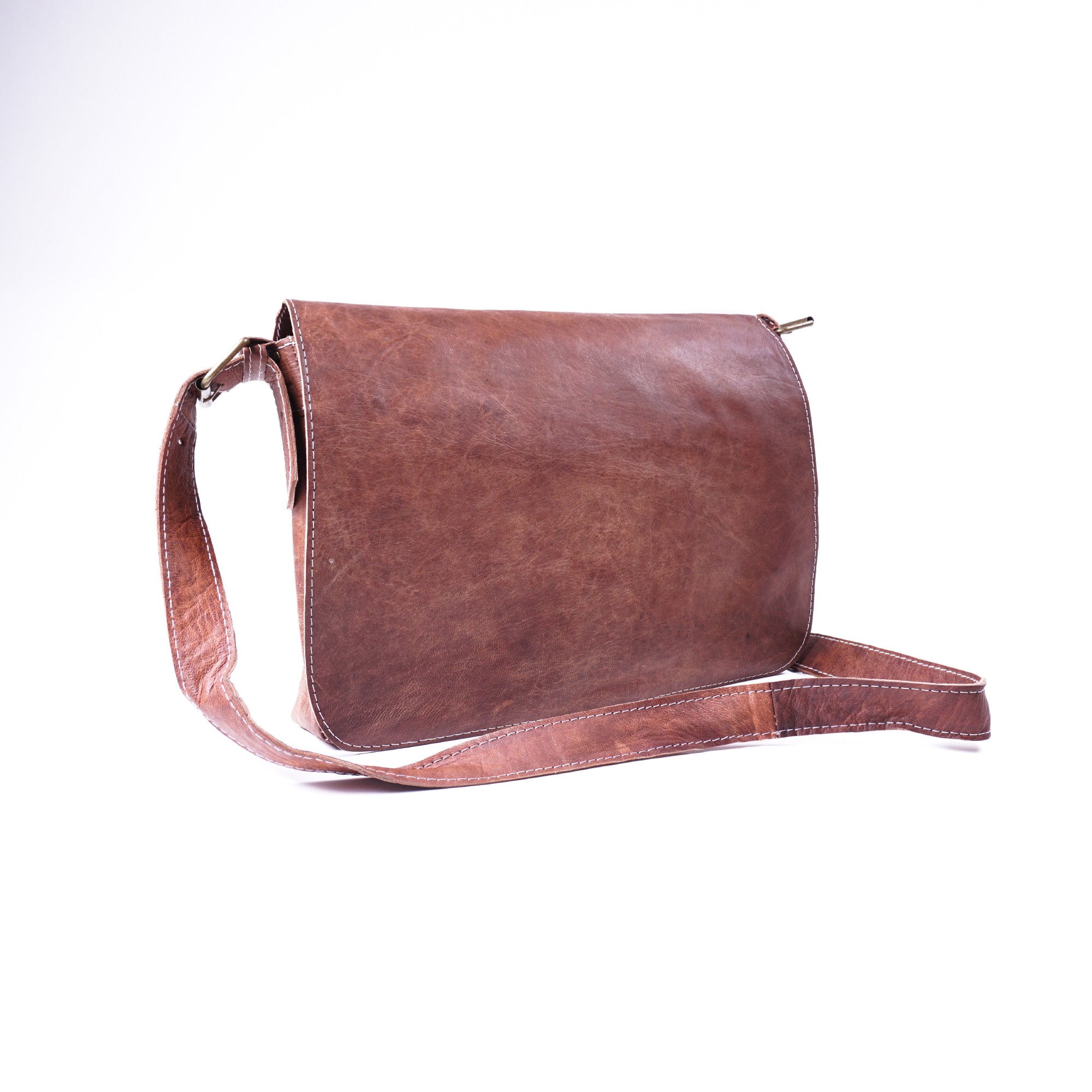 Messengertasche, braun, B 38 cm, H 29 cm günstig bestellen