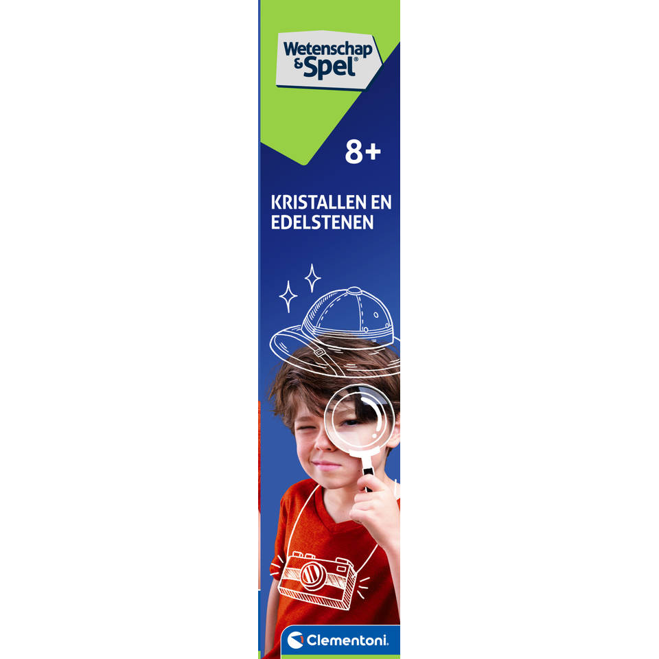 Clementoni Wetenschap & Spel kristallen en edelstenen