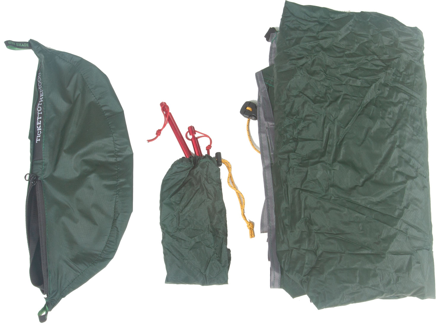 Ticket to the Moon Lightest Hammock Tarp für Hängematten 250 x 250 cm
