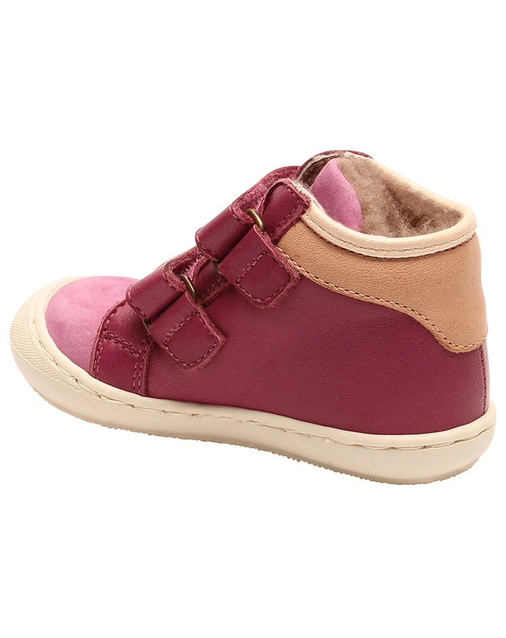 Klett-Lauflernschuhe SAKI gefüttert in fuchsia