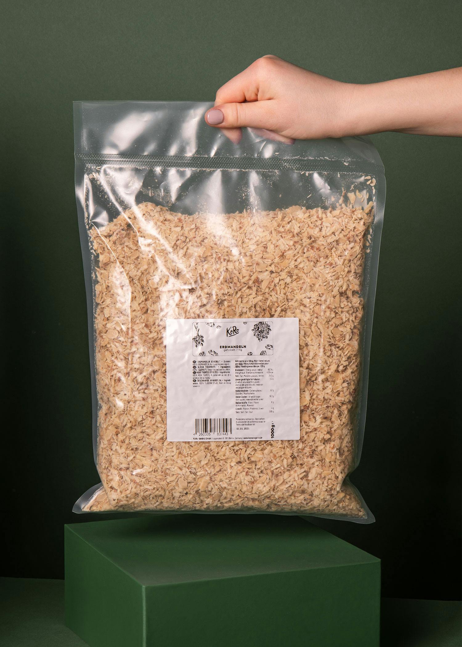 Gehobelte Erdmandeln 1 kg