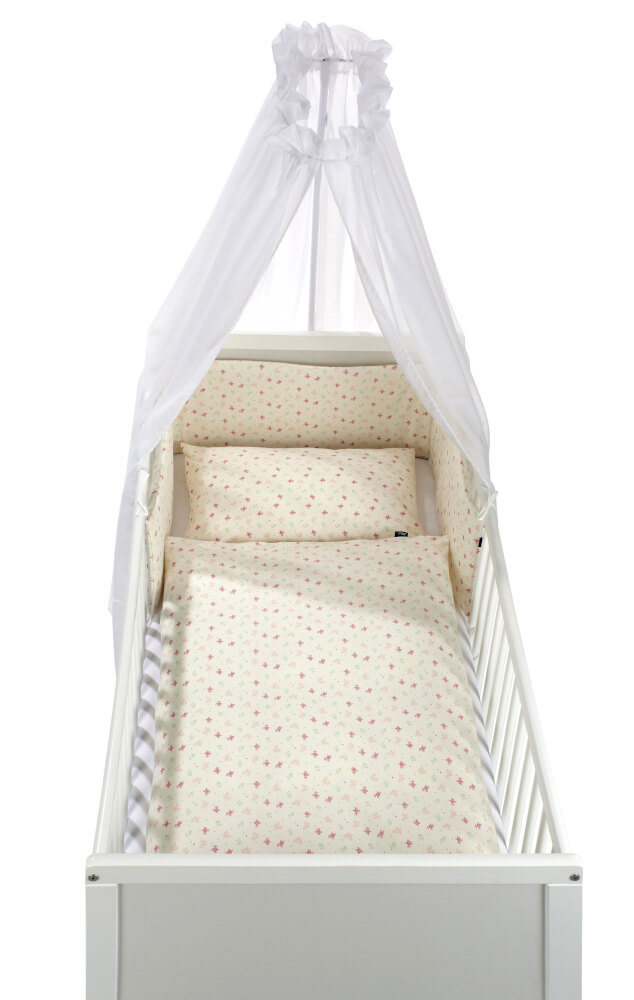 ALVI Bettset Organic Cotton Rose Garden