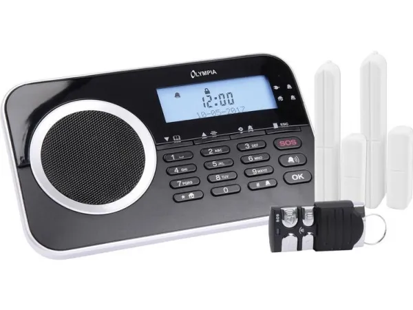 Olympia Protect 9730 GSM alarmsystem, sort