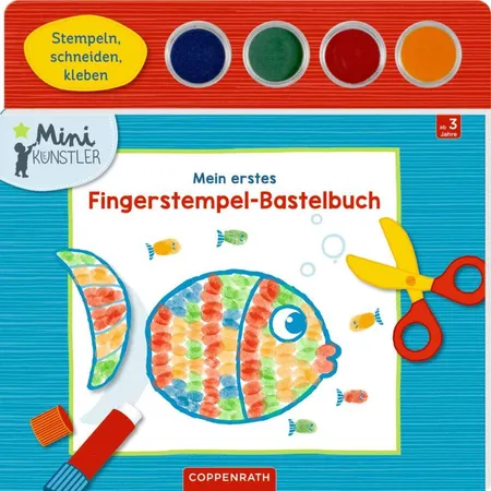 Coppenrath Verlag Mein erstes Fingerstempel-Bastelbuch (Mini-Künstler)