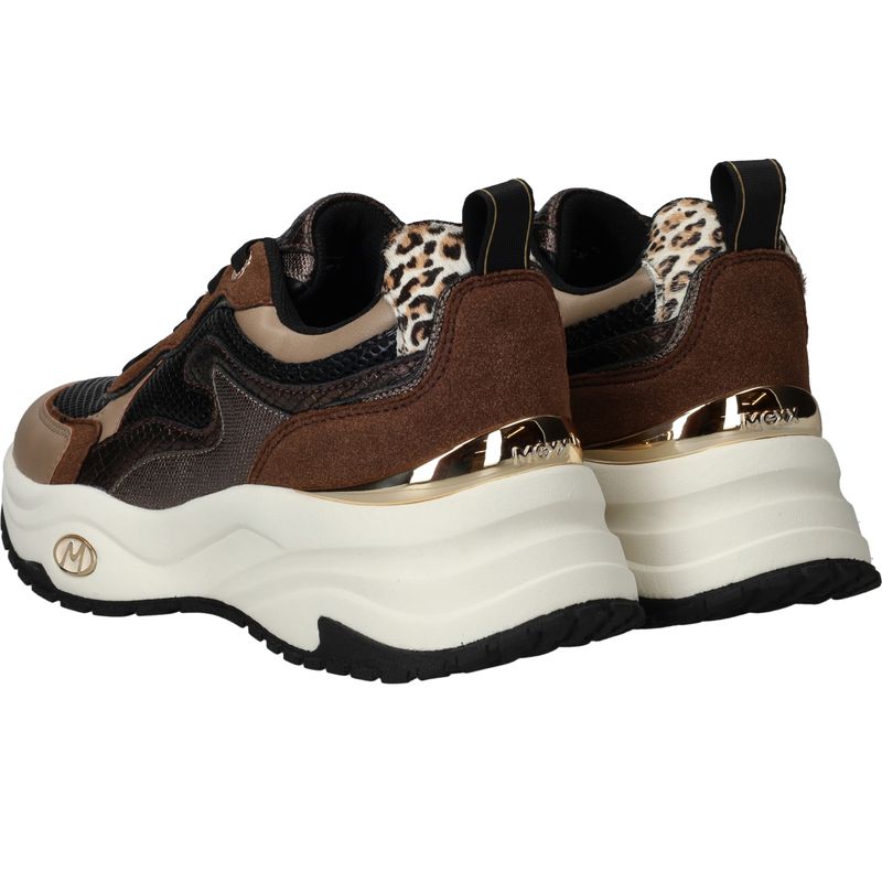 Mexx Palma Ora Sneakers Bruin Dames