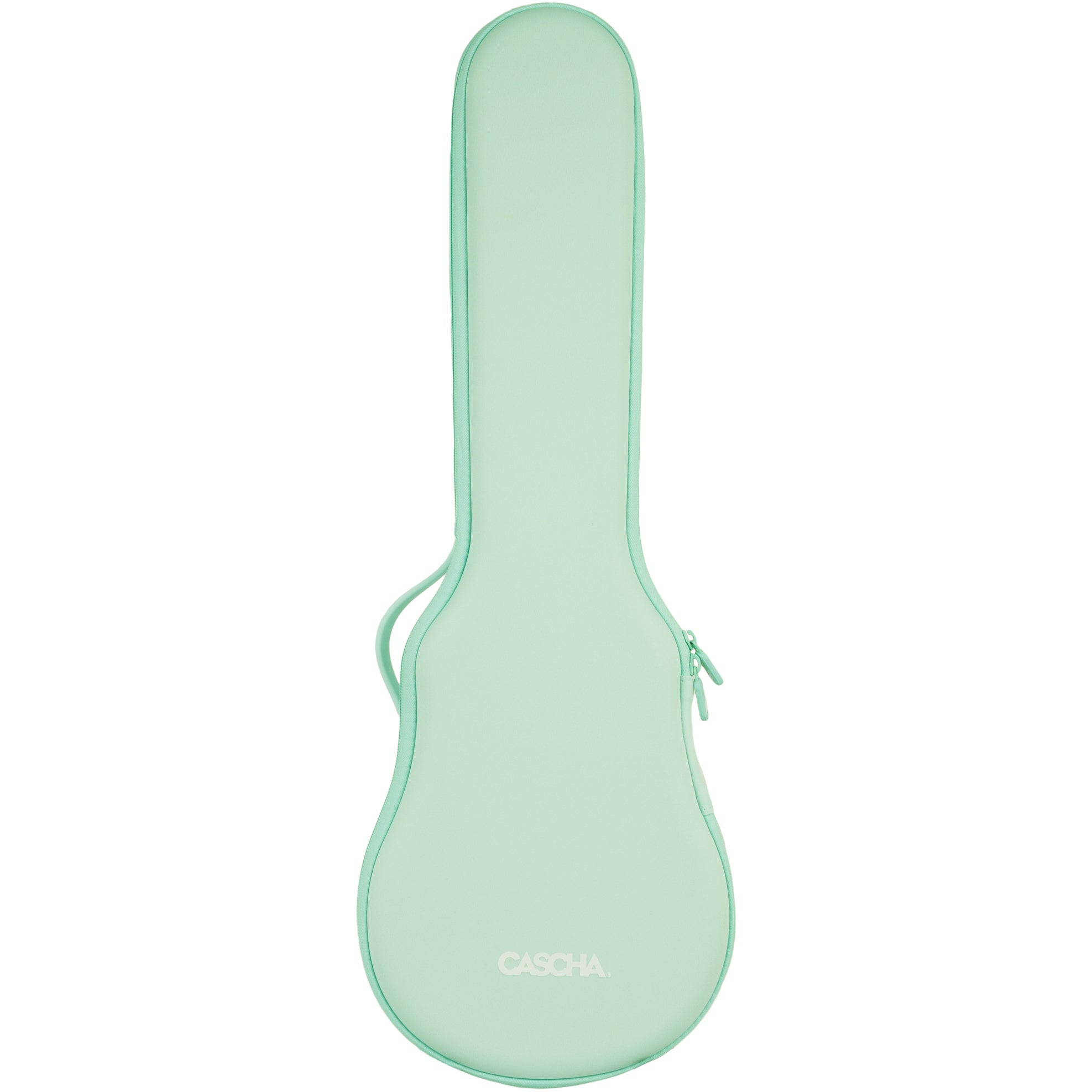 Cascha HH 2287 carbon fiber concert ukelele set mintgroen