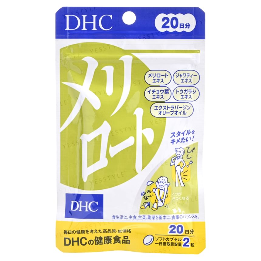 DHC - Melilot, afslankcapsule voor de benen