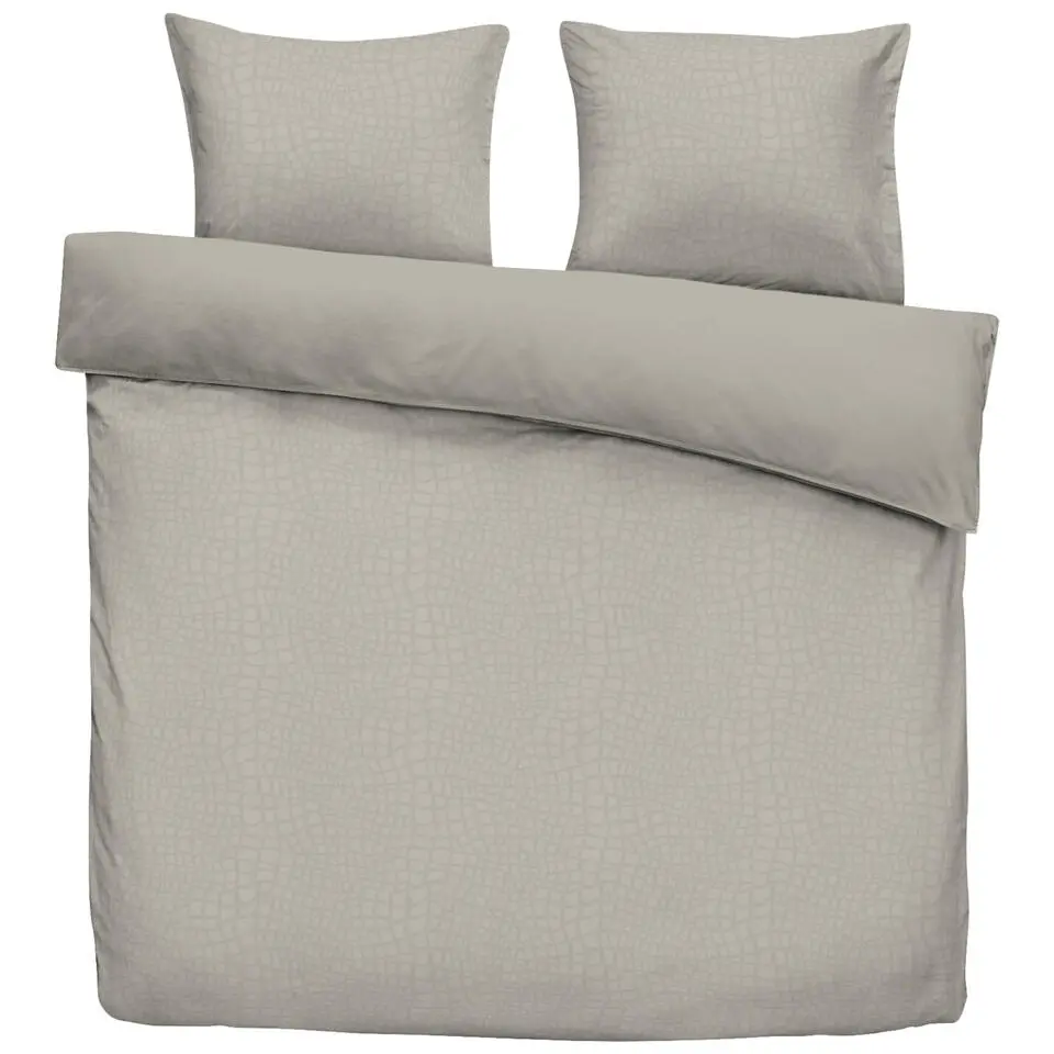 Dekbedovertrek Cozy Contour - zand - 200x220 cm