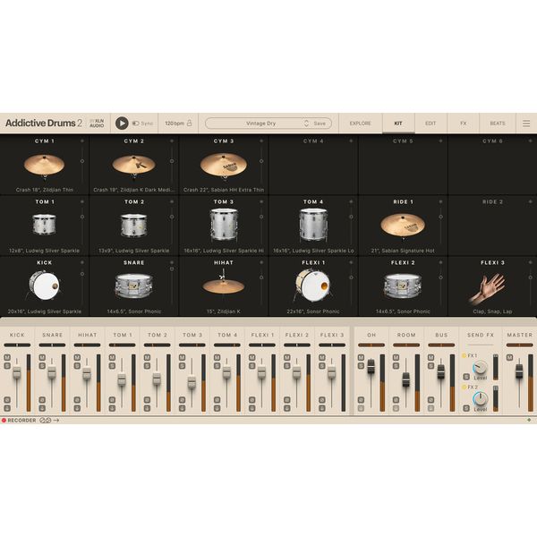 XLN Audio Addictive Drums 2 Soul & R&B Collection