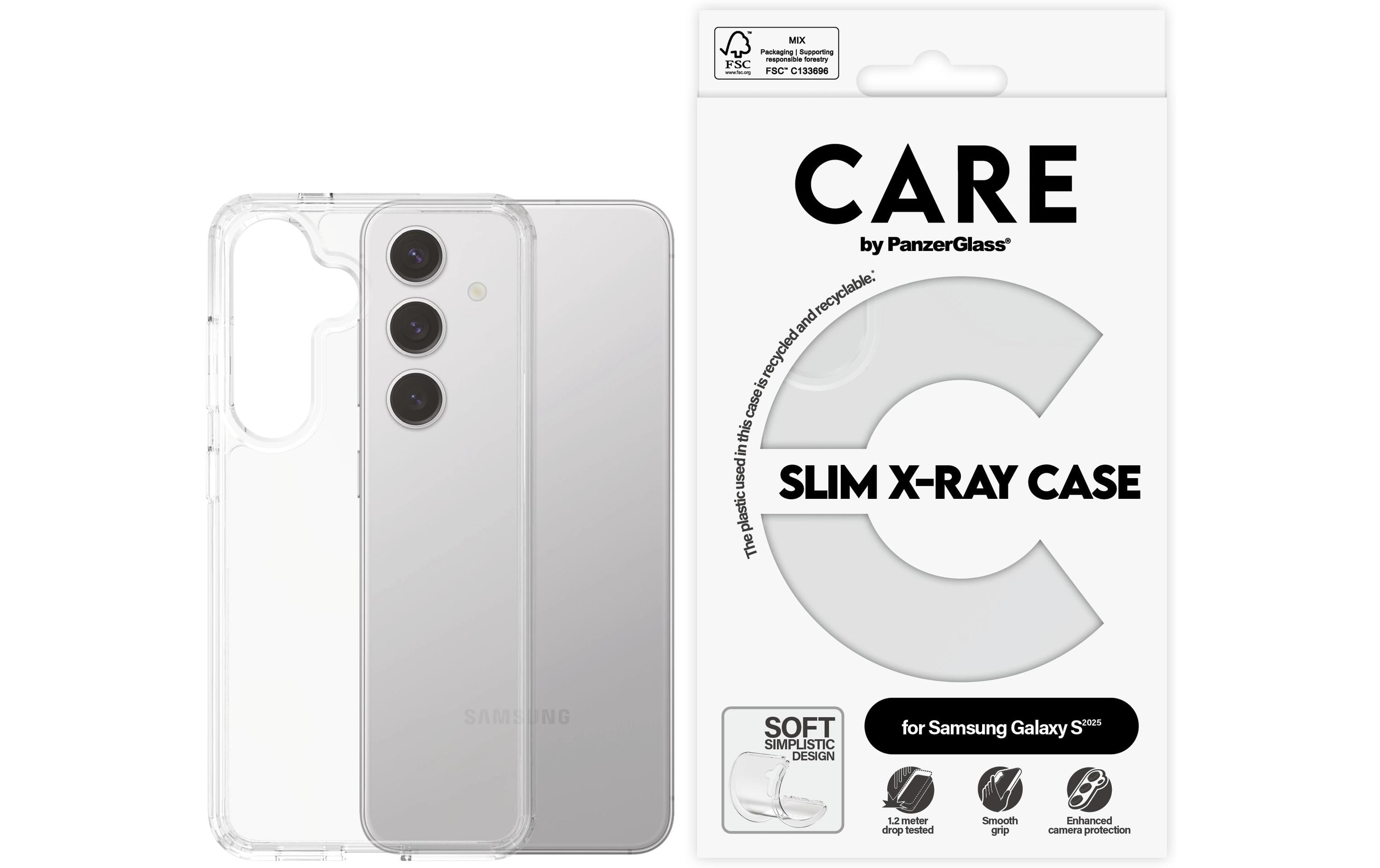Back Cover Fashion X-Ray Galaxy S25 TransparentSchutzhülle für das Samsung Galaxy S25