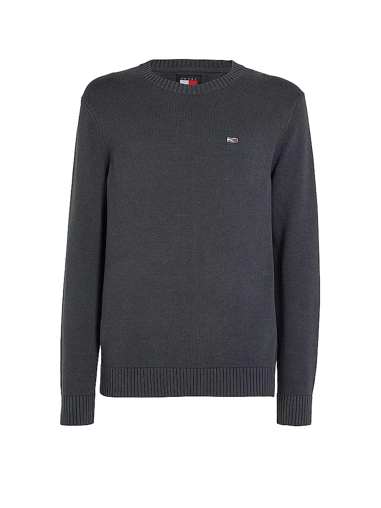 TOMMY JEANS Pullover grau