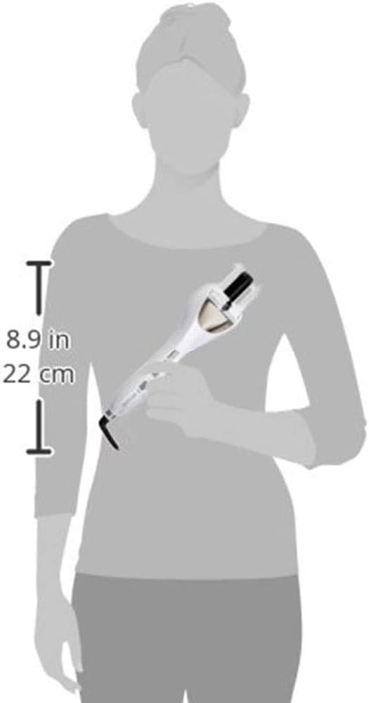 KKMNDE Bigoudi - Bigoudi Automatique Baguettes à friser Les Cheveux Tourmaline Céramique Chaleur instantanée Fer à friser Les Cheveux Ondulés Bigoudi