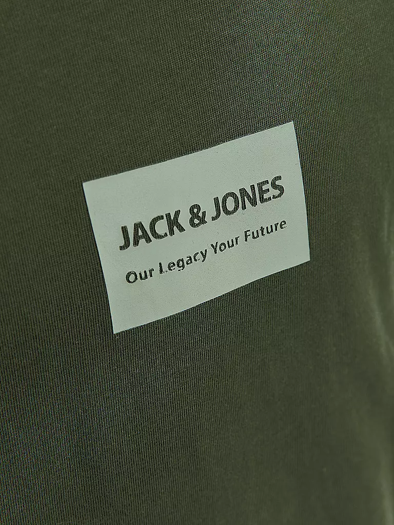 JACK & JONES Jungen T-Shirt JJHAKKAI olive
